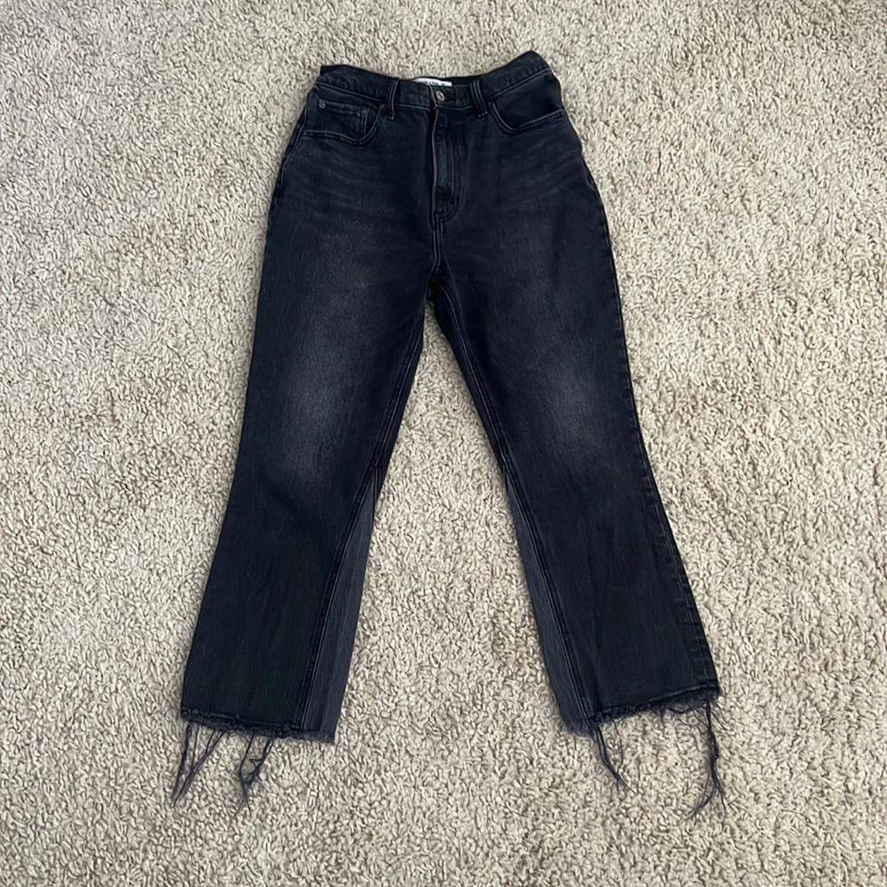 ABERCROMBIE KICK FLARE ULTRA HIGH RISE